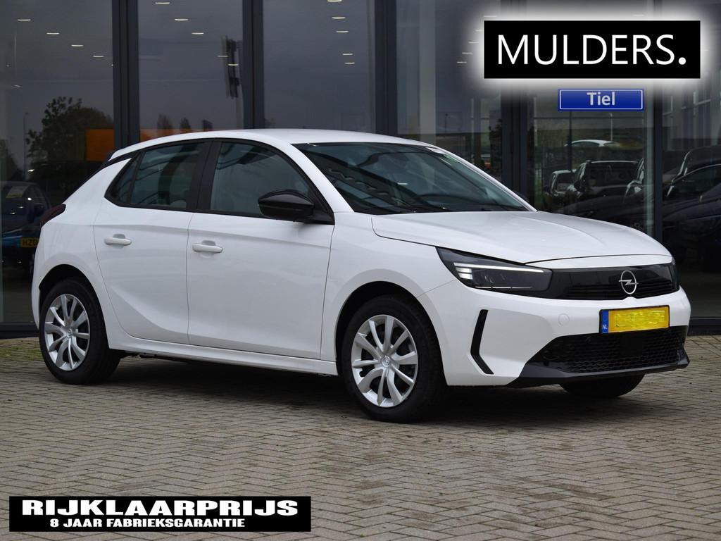 Opel Corsa Electric Edition 50 kWh VOORRAAD KORTING, Auto's, Opel, 12 maanden, Zwart, Wit, Origineel Nederlands