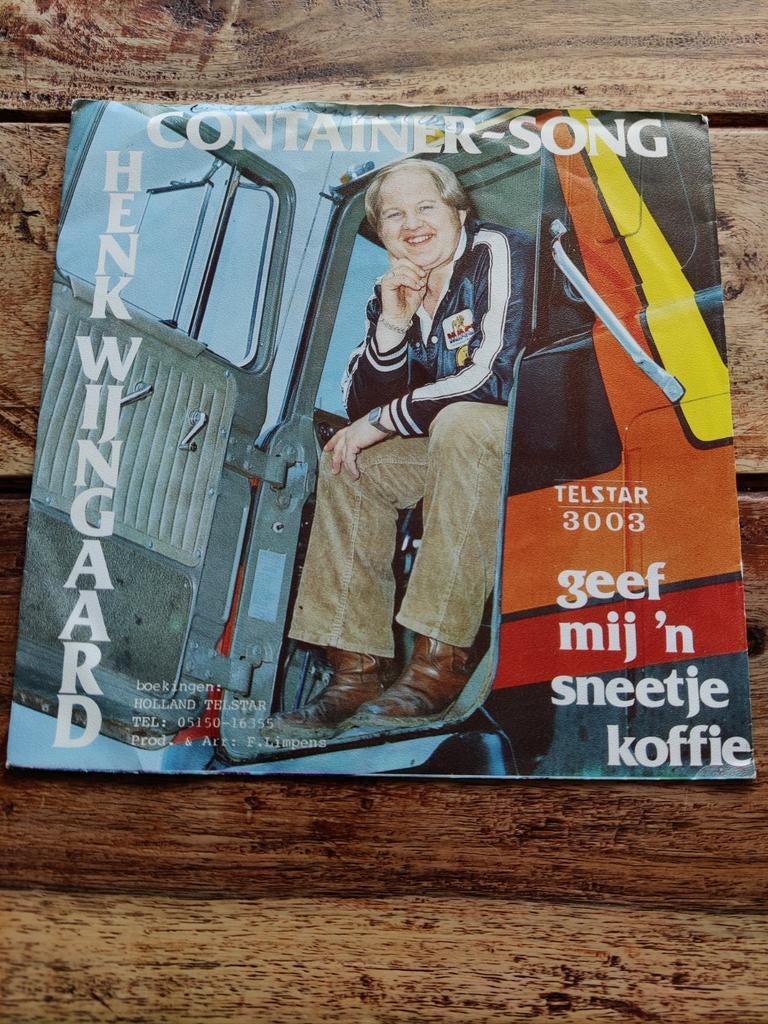 Henk Wijngaard -Container-song, Ophalen of Verzenden, Zo goed als nieuw, Overige formaten, Levenslied of Smartlap