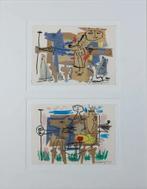 Twee originele werken van Kees Salentijn, Antiek en Kunst, Ophalen of Verzenden