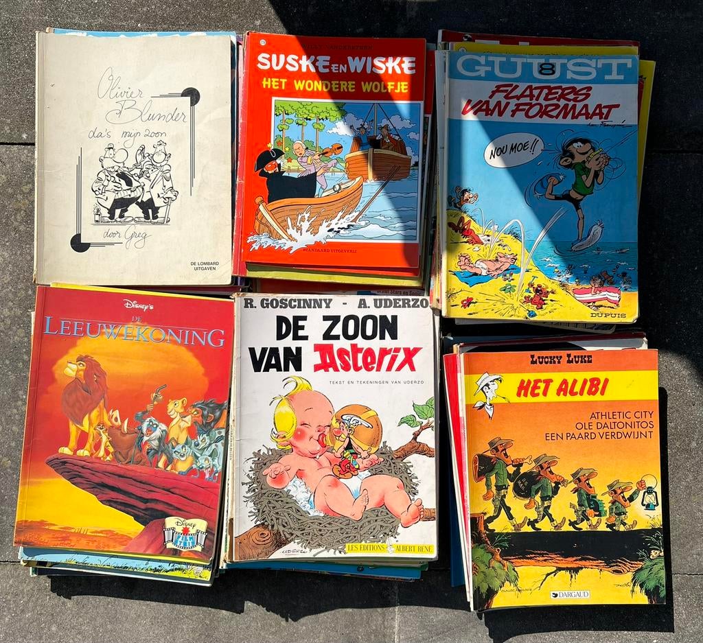 Strips diverse, Ophalen, Gelezen, Verhalen