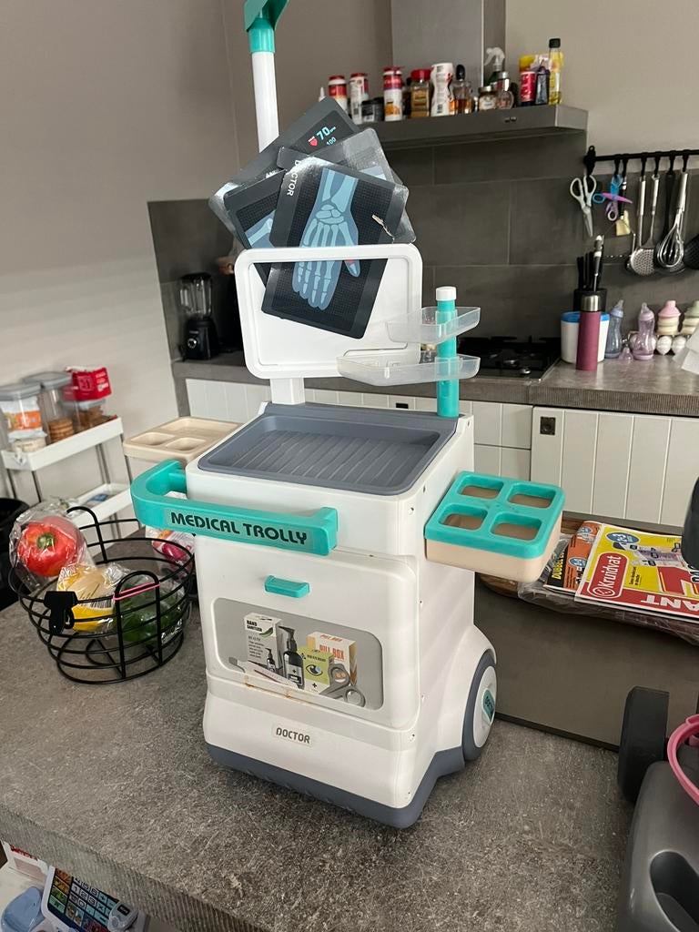 Medical trolly, Ophalen, Gebruikt, Kunststof