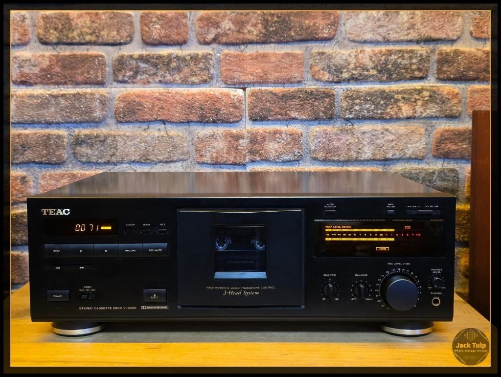 TEAC V-3000, Overige merken, ., Tape counter, Enkel