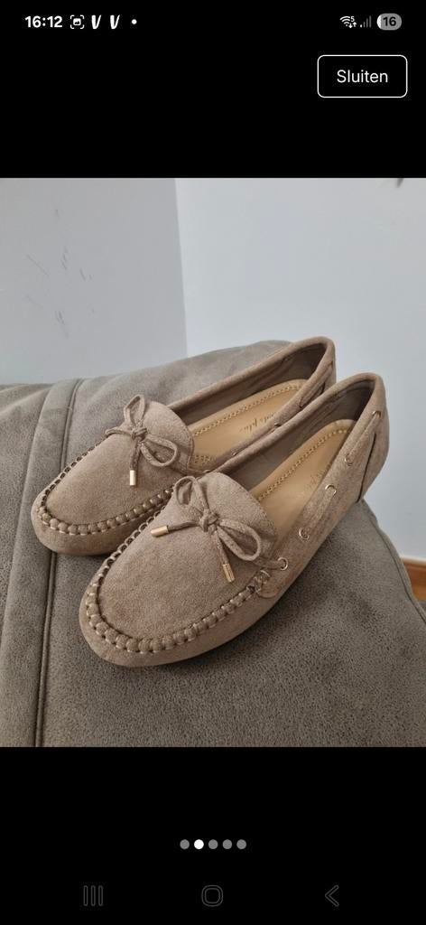 Mocassins, Mango, Beige, Nieuw, Ophalen of Verzenden