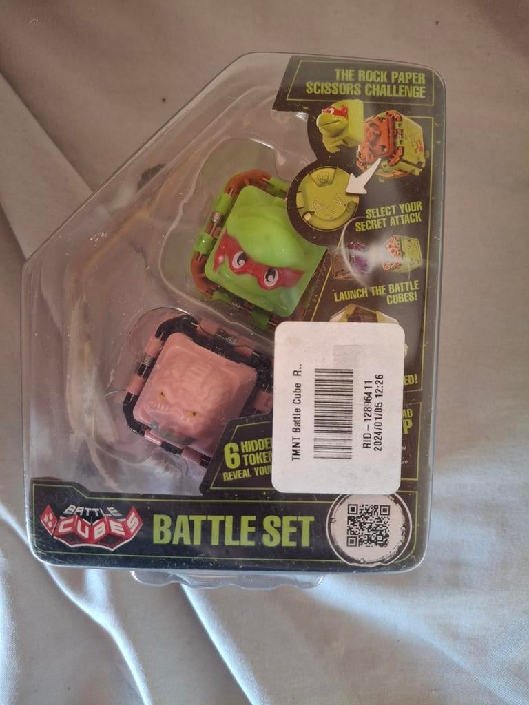 TMNT Battle Cubes Battle Set - Nieuw, verpakking beschadigd, Ophalen of Verzenden