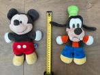 2 nieuwe zgan Disney Mickey Mouse en Goofy knuffels, Verzamelen, Ophalen, Goofy of Pluto, Nieuw, Knuffel