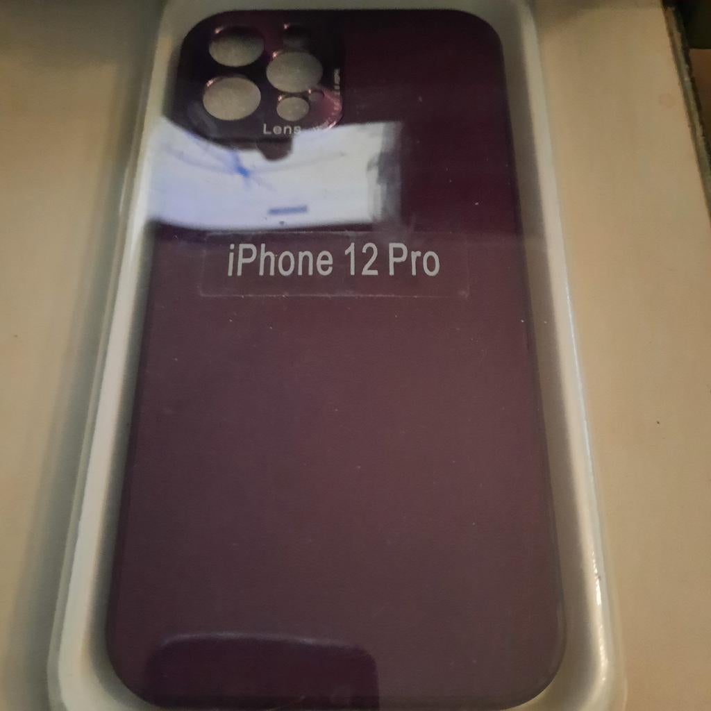 Nieuw Hoesje voor iPhone 12 Pro - Paars met Lensbescherming, Telecommunicatie, Mobiele telefoons | Hoesjes en Frontjes | Apple iPhone