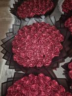 Boeket kunstbloemen rode rozen, Ophalen of Verzenden, Nieuw, Binnen