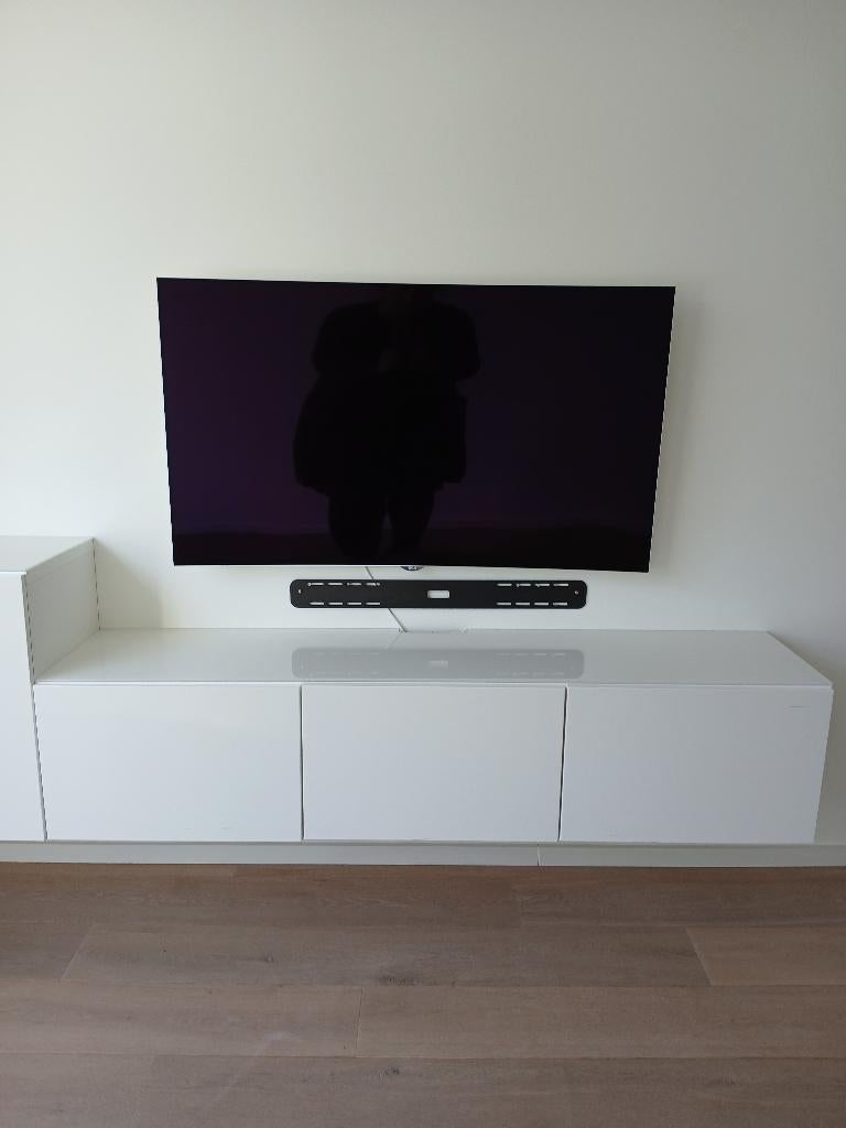 TV meubel, Ophalen, Overige materialen, Zo goed als nieuw, Minder dan 100 cm