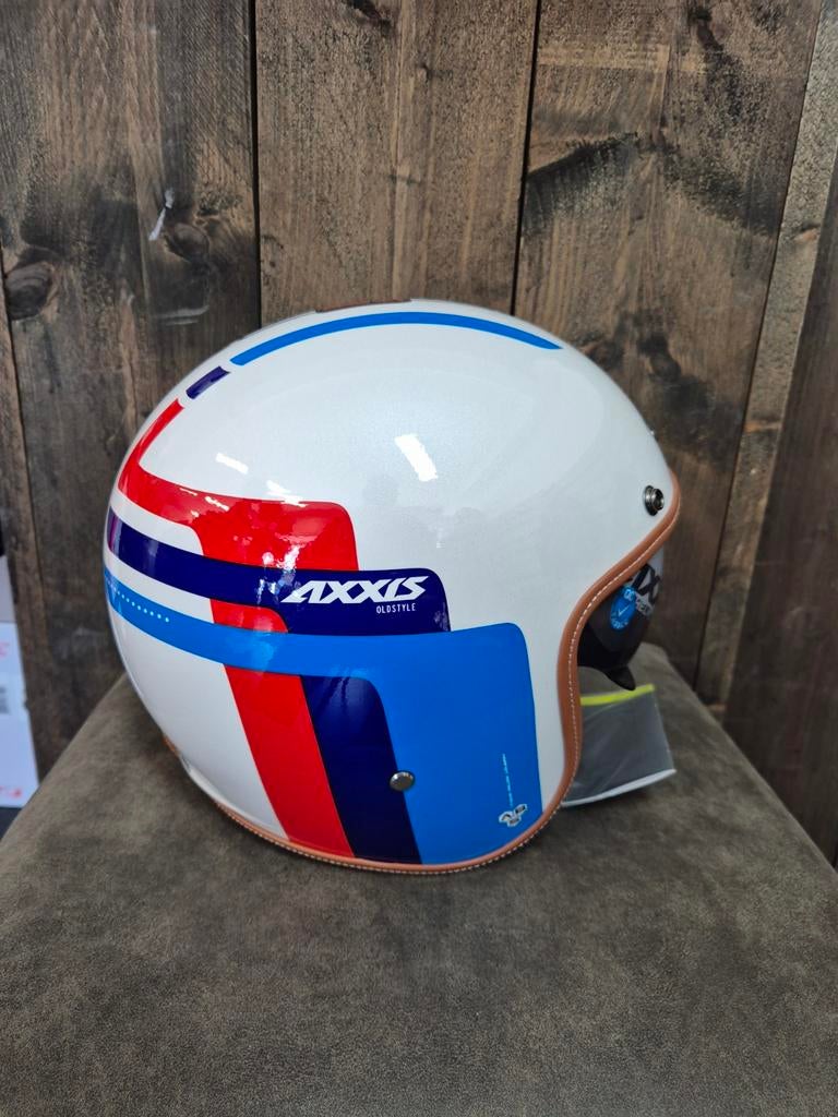 Axxis Jethelm L motor, scooter, bromfiets, Fietsen en Brommers, Brommerhelmen, Ophalen of Verzenden, Nieuw, Large, Axxis