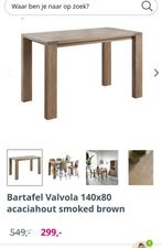 Bartafel/eettafel hoog model, Ophalen, 100 tot 150 cm, 50 tot 100 cm, Zo goed als nieuw