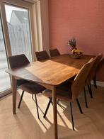 Eettafel 200x105cm WoonExpress Deens Ovaal Mango hout, Huis en Inrichting, Ophalen, 100 tot 150 cm, 200 cm of meer, Zo goed als nieuw