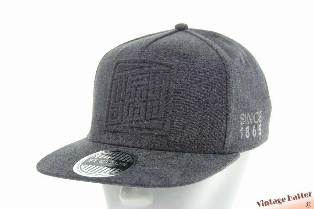Baseball pet Stetson grijs katoen one size 53-61 nieuw, Stetson, Nieuw, Pet, One size fits all