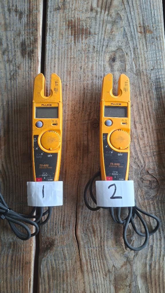 Div. Fluke Tweepolige spanningstester T5-600 T5-1000 T6-600, ., Ophalen of Verzenden, Zo goed als nieuw, .