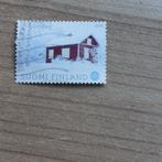 Finland Huisje in sneeuw, Ophalen of Verzenden, Noorwegen, Gestempeld