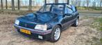 Peugeot 205 1.9 CTI GTI Cabriolet U9 1992 Grijs, Auto's, Peugeot, Voorwielaandrijving, 31 €/maand, 4 cilinders, Leder en Stof