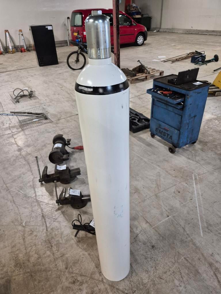 Luchtcilinder  Luchtfles Duikfles, Ophalen