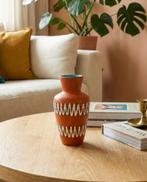Vintage Scheurich vaas (HKliving stijl), Overige kleuren, Aardewerk of Porselein, Ophalen of Verzenden, Zo goed als nieuw
