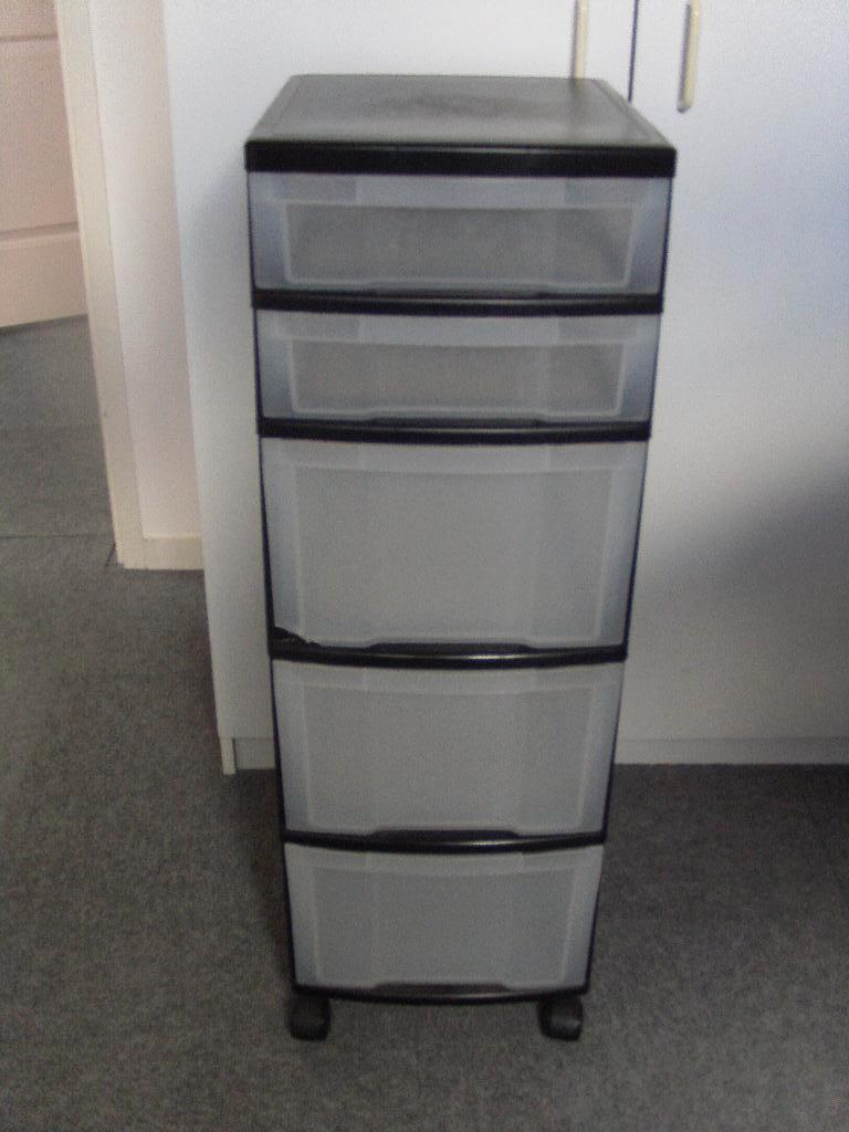 Ladenkastje voor hobby gebruikt, Ophalen, Kunststof, Gebruikt, 5 laden of meer