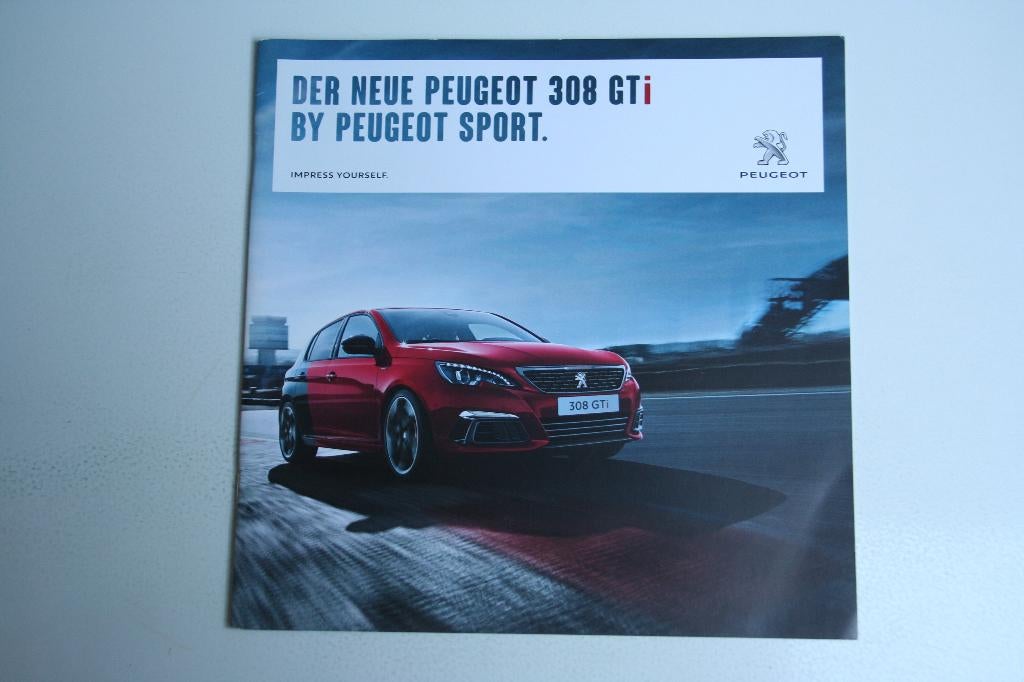 Folder Peugeot 308 GTi (02-2018) (84), Ophalen of Verzenden, Nieuw, Peugeot
