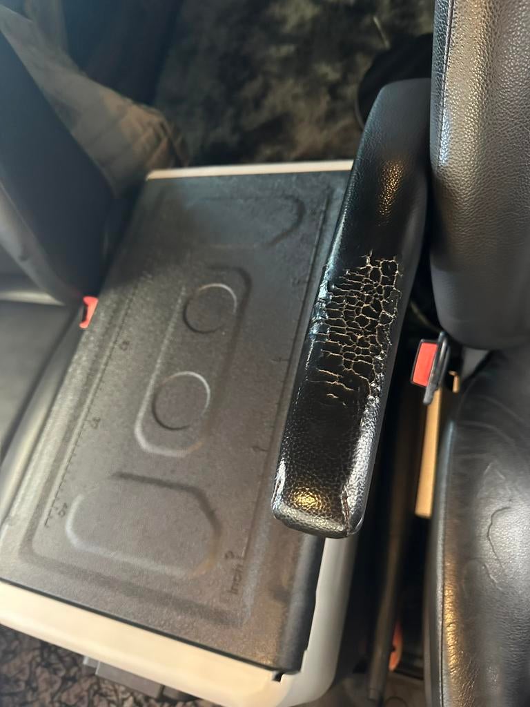 Gezocht lederen stoel sprinter of opnieuw bekleden, Ophalen of Verzenden, Gebruikt