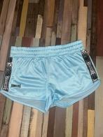 100% Hardcore Hot Pants - Lichtblauw, Kort, Maat 36 (S), Gedragen, Verzenden