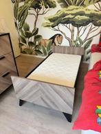 Interbaby Juniorbed/ledikant Lancaster zwart 140x70 +extra’s, Ophalen, Zo goed als nieuw, Ledikant