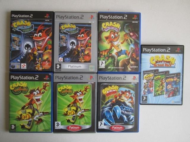Crash Bandicoot PS2 Playstation 2, Spelcomputers en Games, Games | Sony PlayStation 2, 1 speler, Ophalen of Verzenden, Zo goed als nieuw