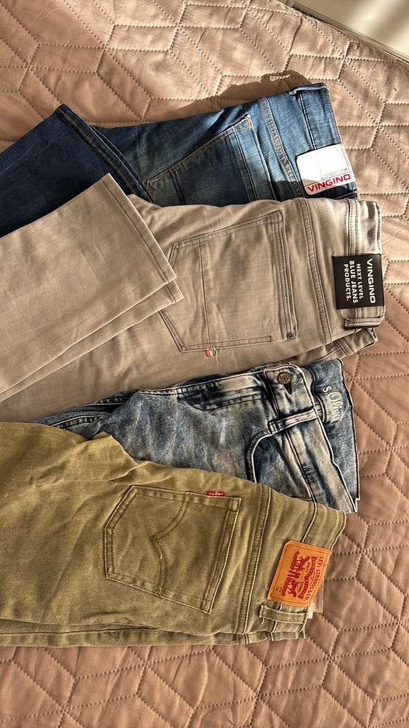 Vingino s Oliver Levi’s lange en korte jeans, Kleding | Heren, Spijkerbroeken en Jeans, Ophalen of Verzenden, Zo goed als nieuw