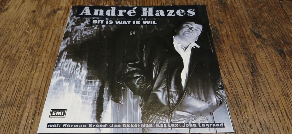 André  Hazes - Dit is wat ik wil, Ophalen of Verzenden, 1980 tot heden, Zo goed als nieuw, Blues