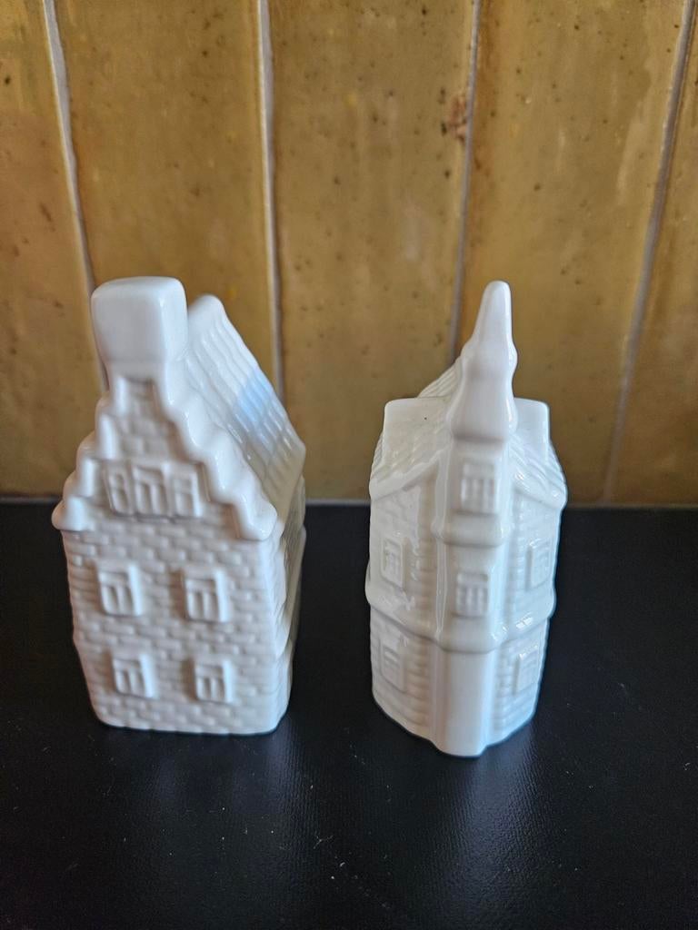 Peper en zout stel gevelhuisje en kerkje, Ophalen of Verzenden