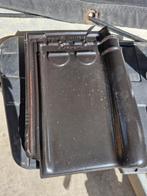 Mooie zwart glazuur dakpannen, Ophalen, Steen of Klei, Zwart, Nieuw