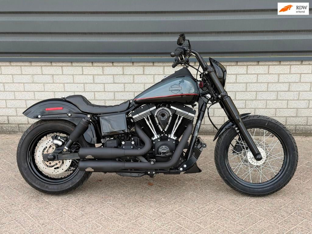 Harley Davidson FXDB Dyna Street Bob 103 5HD Jekill & hyde |, Motoren, Motoren | Harley-Davidson, 1690 cc, Chopper, Bedrijf, Meer dan 35 kW
