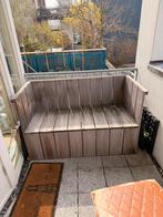 Houten bankje voor balkon of tuin, Ophalen, Gebruikt, Hout