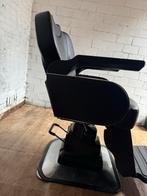 Zwarte kapperstoel, Ophalen, Werkplek, Gebruikt, Stoel