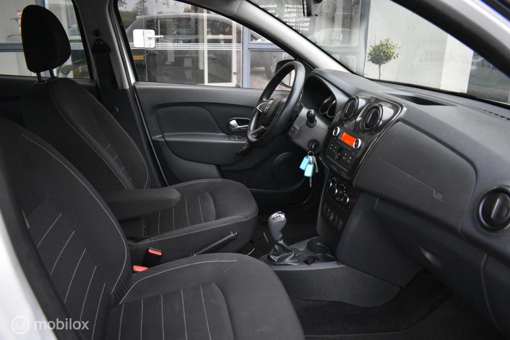 Dacia Sandero 0.9 TCe Easy-R |Automaat|Airco|Cruise!, Auto's, Stof, Euro 6, Wit, Origineel Nederlands