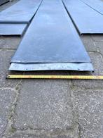 Zinken deklijsten voor dakrand of gevelbekleding, Ophalen, Gebruikt, Overige metalen