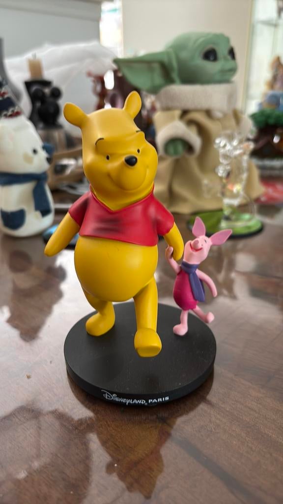 Beeldje winnie the pooh and piglet, Verzamelen, Disney, Ophalen, Winnie de Poeh of vrienden, Zo goed als nieuw, Beeldje of Figuurtje
