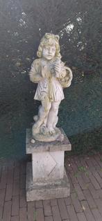 Tuinbeeld met zuil, Ophalen