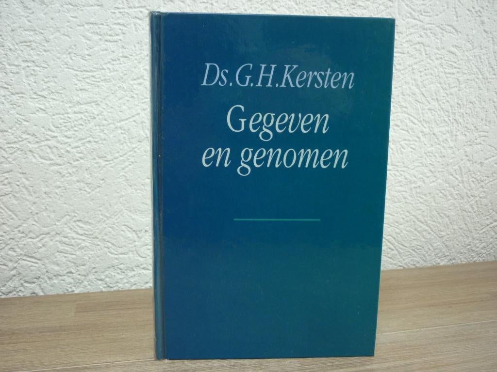 Ds. G.H. Kersten - Gegeven en genomen, Boeken, Ophalen of Verzenden, Gelezen, Christendom | Protestants