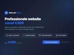 Professionele Website of Webshop laten maken — Vanaf €499, Webdesign