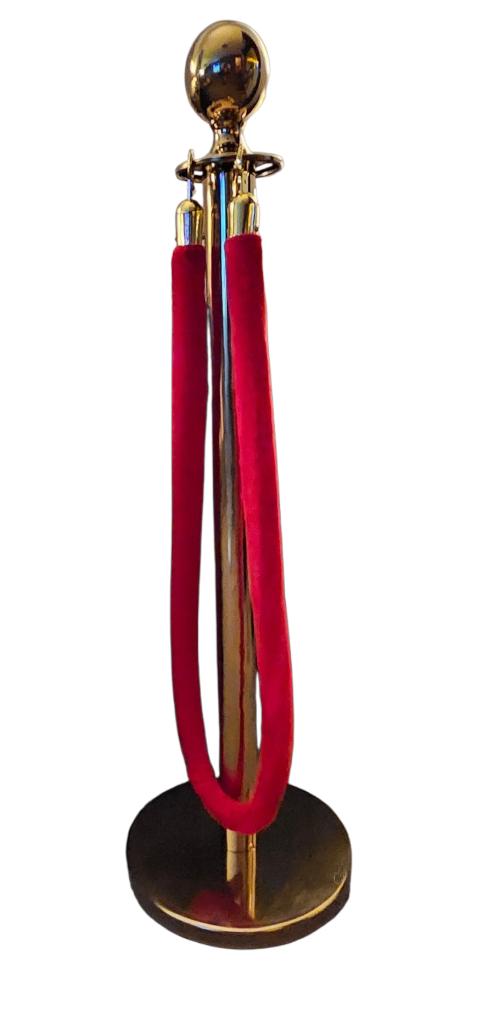 te huur  touwen voor decoratie palen (rood), Hobby en Vrije tijd, Feestartikelen | Verhuur, Ophalen of Verzenden, Zo goed als nieuw