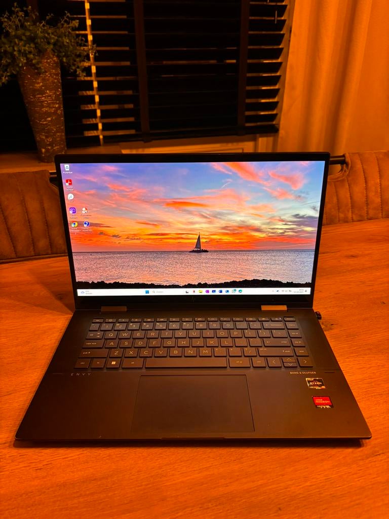 HP ENVY x360 15" OLED + Tilt Pen, Ophalen, 8 GB, Met touchscreen, Zo goed als nieuw