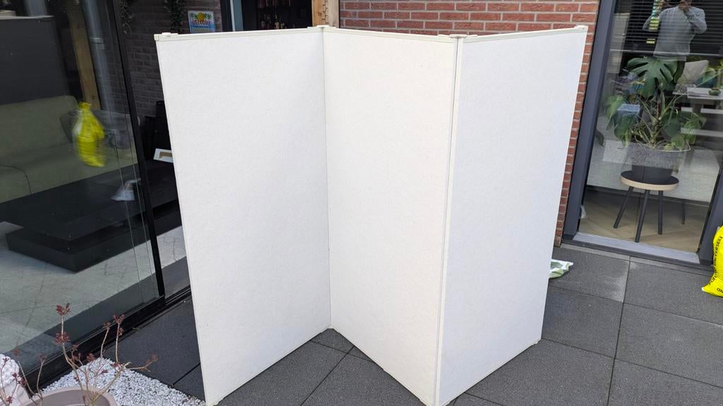 Ikea Kamerscherm - Wit/Grijs, Ophalen