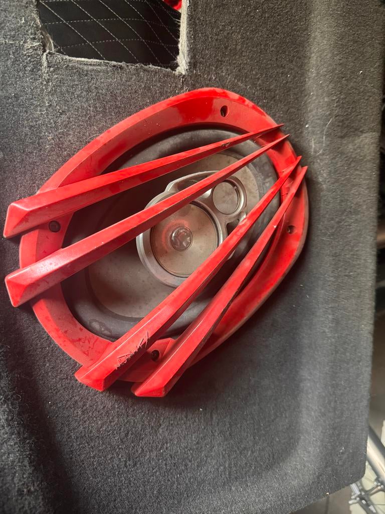 Versterker en band (luidspreker) - Doe een redelijk bod!, Ophalen of Verzenden, Gebruikt