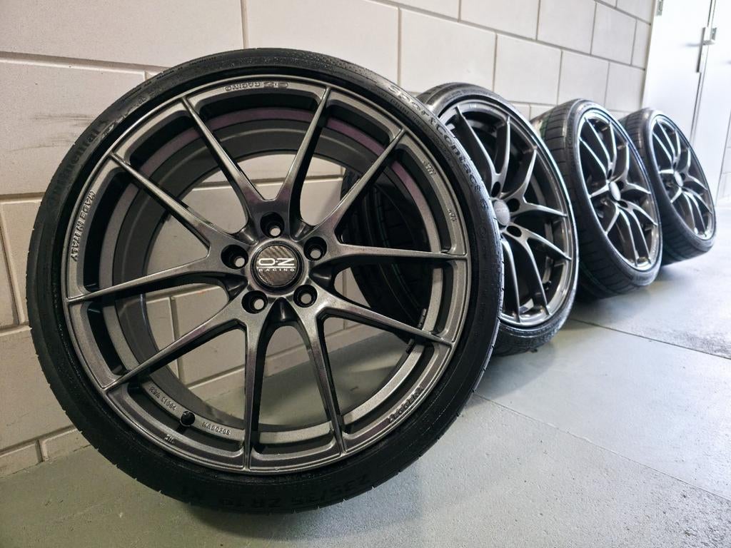 OZ Leggera HLT 5x112 19x8.5 ET47 - Sportcontact 6 NIEUW!, Auto-onderdelen, Banden en Velgen, Banden en Velgen, Nieuw, 235 mm, Zomerbanden