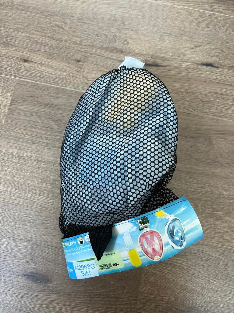 Nieuw Snorkelmasker Volgelaatsmasker - Maat S/M, Ophalen of Verzenden, Nieuw, Snorkelmasker