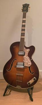 Vintage Hofner Hollow Body Gitaar, Ophalen of Verzenden, Gebruikt, Hollow body, Epiphone