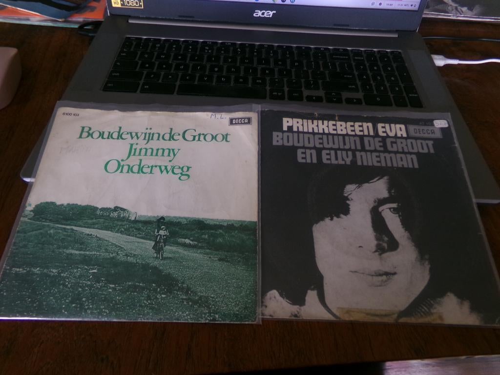 2 x Boudewijn de Groot - Jimmy ? Onderweg / Prikkebeen Eva, Cd's en Dvd's, Ophalen of Verzenden, Gebruikt, Nederlandstalig
