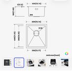 Kookplaat en wasbak te koop, Nieuw, Energieklasse A of zuiniger, Inbouw, Inductie