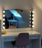 2x IKEA MUSIK wandlamp met 10 lampjes - Hollywood spiegel, Ophalen of Verzenden, Zo goed als nieuw, Metaal